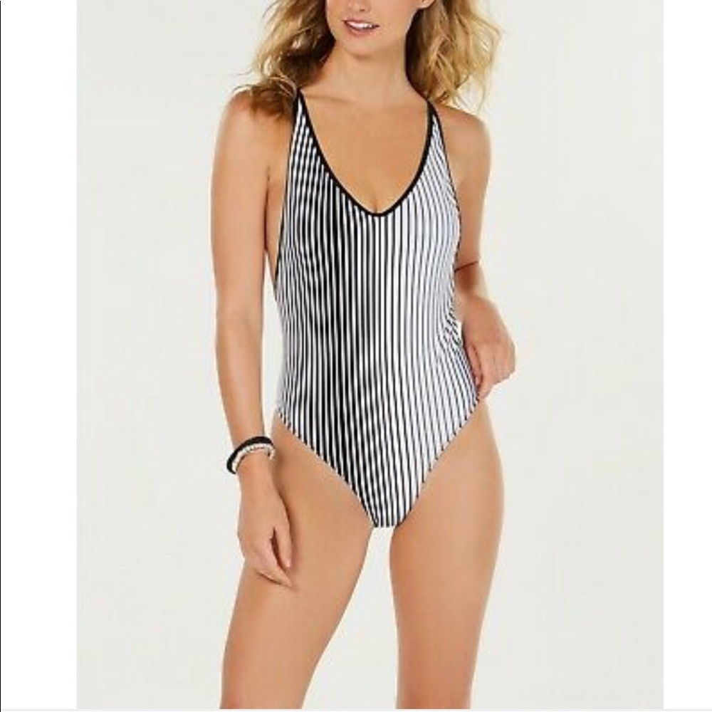 Volcom Reversible One Piece Bathing Suit Size S